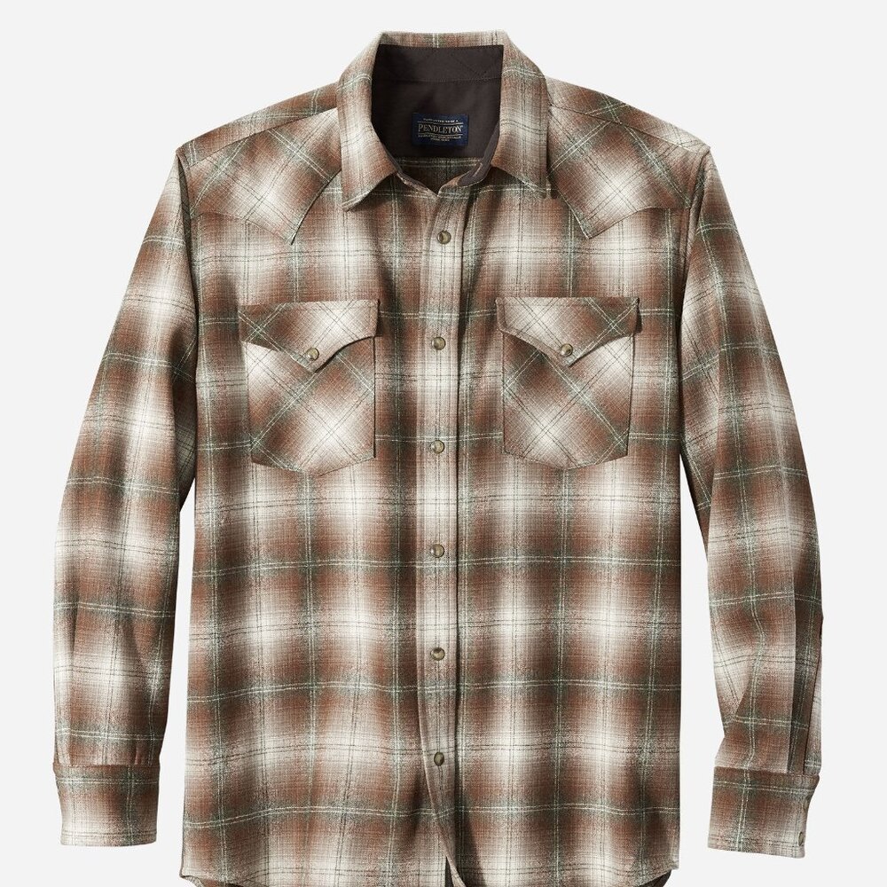 Canyon Shirt- Green Ombre